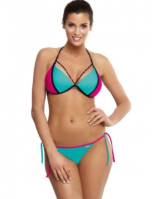 proBikini-Cut Two Piece Swimsuit, Elegant Design_Two-Piece Swimsuits, Tops, Swimsuit Bottoms