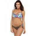 Floral Print Push Up Bikini Swimsuit