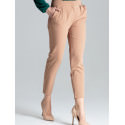 Elegant 7/8 Cigarette Pants - Figure-Hugging Design & Bias Pockets