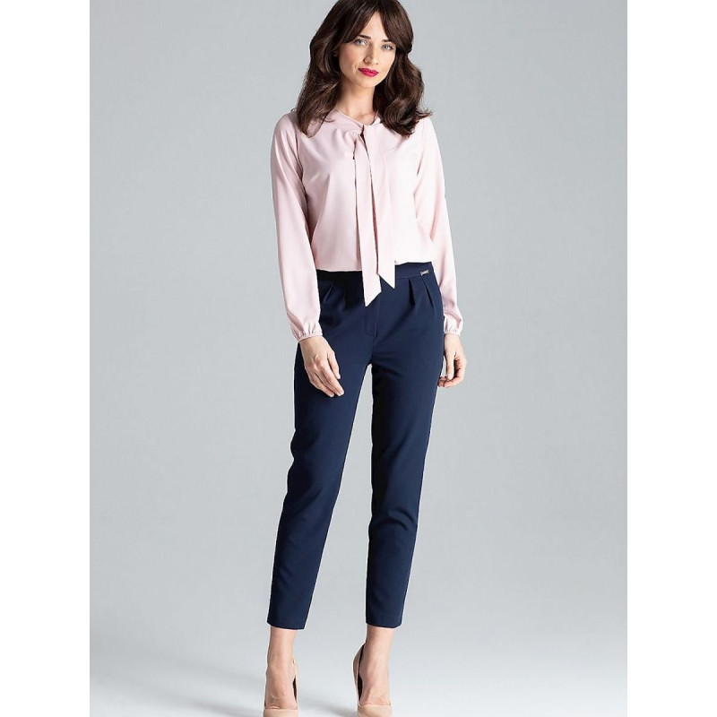 proElegant 7/8 Cigarette Pants - Figure-Hugging Design & Bias Pockets_Formal Trousers for Ladies