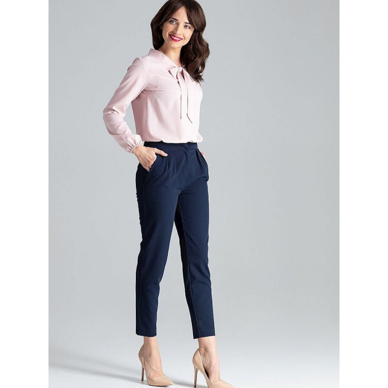 proElegant 7/8 Cigarette Pants - Figure-Hugging Design & Bias Pockets_Formal Trousers for Ladies