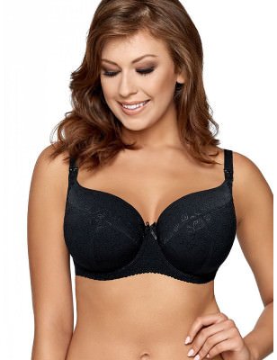 proElegant Nursing Bra with Click-Clack Clasps, Padded Cups and Underwire Support_Maternity Bras, Nursing Bras