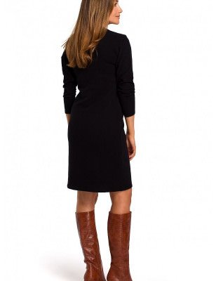 Cotton Knit Midi Dress for Women, Comfortable and Stylish