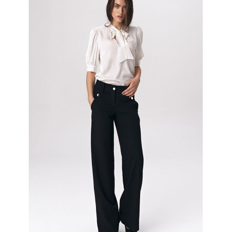 Black Palazzo Trousers - Stylish & Comfortable Workwear