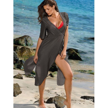 proBeach Tunic, Summer Dress, Side Tie Maxi Flowy Blouse_Beach Dresses, Cover-Ups, Pareos