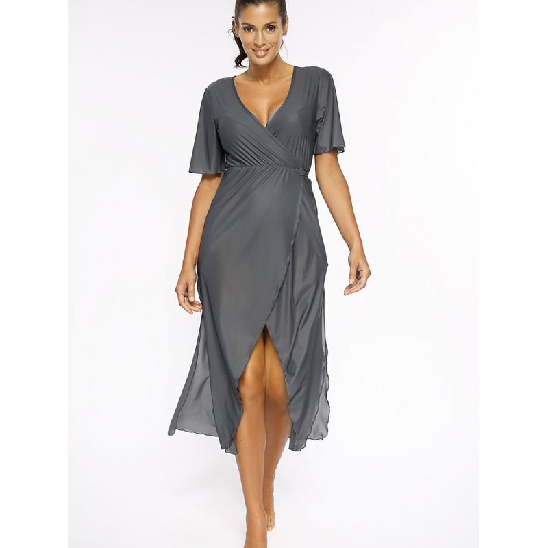 proBeach Tunic, Summer Dress, Side Tie Maxi Flowy Blouse_Beach Dresses, Cover-Ups, Pareos