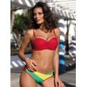 Magnolia M-584 Push Up Bikini Swimsuit Heart Neckline