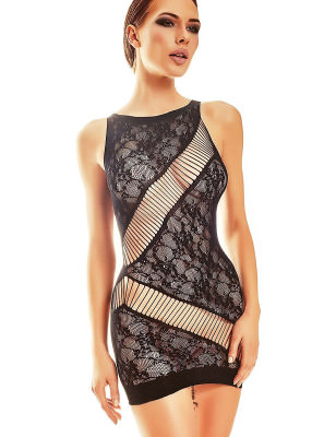 proBlack Fitted Lace Bodysuit Sexy Lingerie_Sexy Shirts, Seductive Gowns