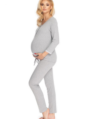 Maternity & Nursing Pajamas - Comfortable & Easy Breastfeeding Set