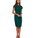 Bodycon Dress with Double Belt Chic Elegant Minimalist