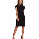 Bodycon Dress with Double Belt Chic Elegant Minimalist