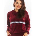 Loose Fit Warm Sweatshirt with Kangaroo Pocket