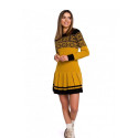 Limited Edition Two-Tone Christmas Sweater Dress