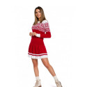 Limited Edition Two-Tone Christmas Sweater Dress