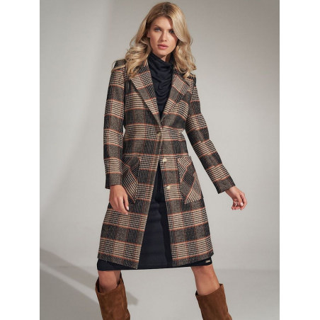 proClassic Checked Coat - Winter Warmth & Style_Women`s Coats, Jackets