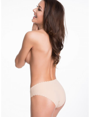 Laser Cut Seamless Panties, Flower Petal Design