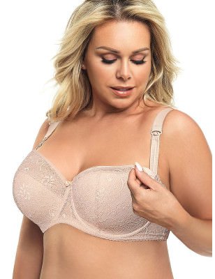 proQuick-Click Nursing Bra, Semi-Padded Underwired, Soft Knitted_Maternity Bras, Nursing Bras