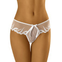 2-in-1 Tulle Underwear Shorts Thong Combo