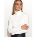 Women's Classic Turtleneck Sweater - Versatile Ribbed Knit