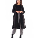 Polish Suede Ladies Coat Brown Tie Waist Dressing Gown