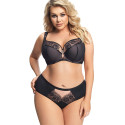 Gorsenia Black Bra - Support and Elegance for Larger Breasts