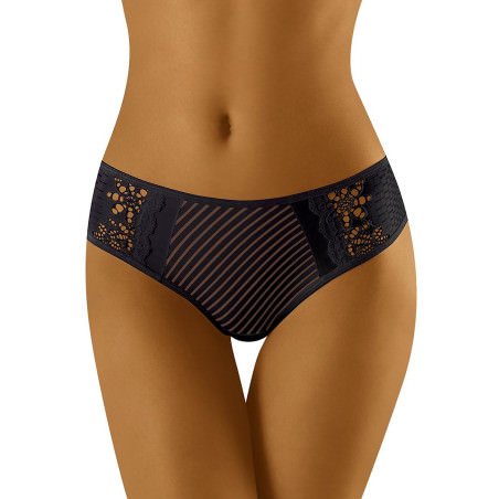 proLace & Ribbed Knit Thong - Women's Lingerie_Thongs, Strings