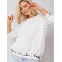 Elegant Cuff Inscriptions Sweatshirt