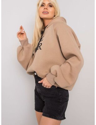 Dark Beige Oversized Hoodie - Cozy Comfort & Casual Style