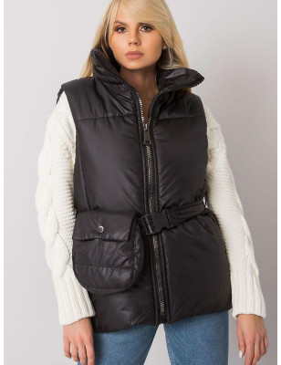 Black Down Vest - Women's Warm & Stylish Winter Outerwear