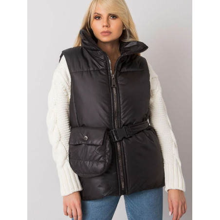 Black Down Vest - Women's Warm & Stylish Winter Outerwear