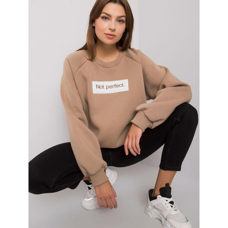 proBeige Hooded Sweatshirt Comfortable Everyday Wear_Sweatshirts for Women