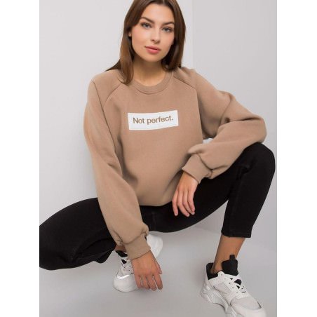 proBeige Hooded Sweatshirt Comfortable Everyday Wear_Sweatshirts for Women