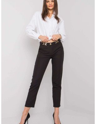 proStylish Buckle-Front Cigarette Pants_Pants, Trousers, Shorts