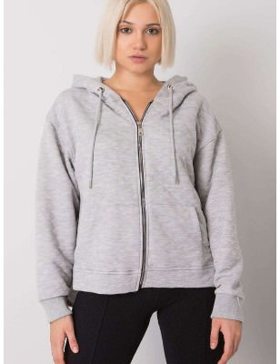 Quilted Hooded Sweatshirt for Women, Zip-Up Casual Hoodie with Pockets