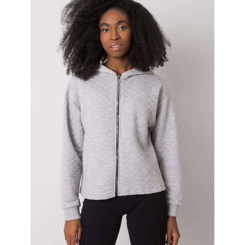 proQuilted Zip-Up Hoodie Soft Cotton Sweatshirt_Sweatshirts for Women