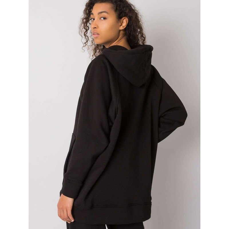 proLong-Cut Sweatshirt, Kangaroo Pocket, Oversized Hoodie_Sweatshirts for Women