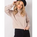 Ladies Straight Cut Long Sleeve Turtleneck Sweatshirt