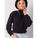 Ladies Straight Cut Long Sleeve Turtleneck Sweatshirt