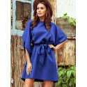 Cornflower Blue Butterfly Dress Adjustable Waist