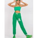 Women's Elastic Waist Sweatpants Slip-On Pockets