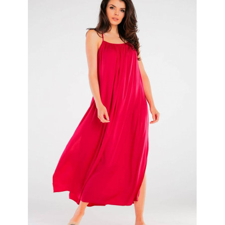 proLoose Fit Maxi Dress with Decorative Ring_Day Dresses