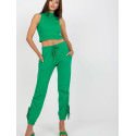 High-Rise Tie Waist Sweatpants Women's Comfortable Lounge Pants