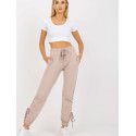 High-Rise Tie Waist Sweatpants Women's Comfortable Lounge Pants