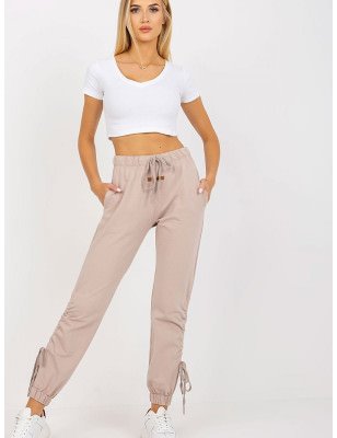 High-Rise Tie Waist Sweatpants Women's Comfortable Lounge Pants