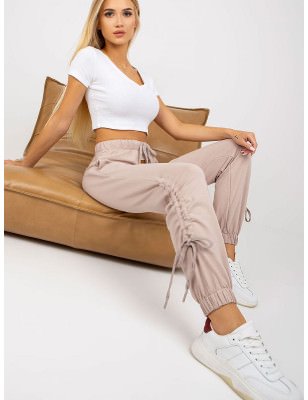 High-Rise Tie Waist Sweatpants Women's Comfortable Lounge Pants