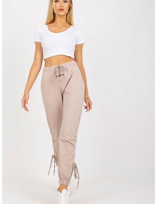 High-Rise Tie Waist Sweatpants Women's Comfortable Lounge Pants