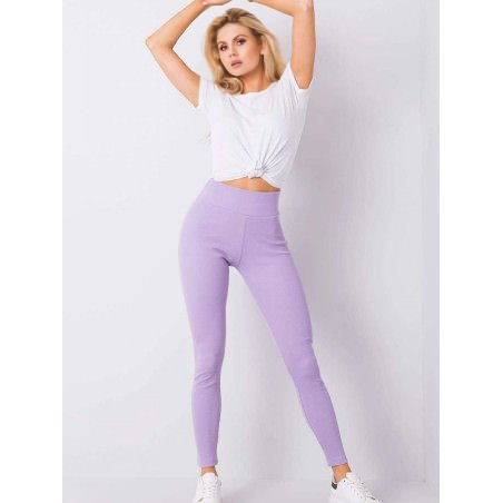 High-Waisted Ribbed Leggings - Comfortable & Versatile