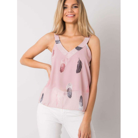 Heart-Neckline T-Shirt Thick Straps Stylish Design