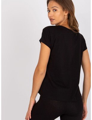 Heart Neckline T-Shirt - Straight Cut for Women