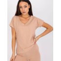 Heart Neckline T-Shirt - Straight Cut for Women